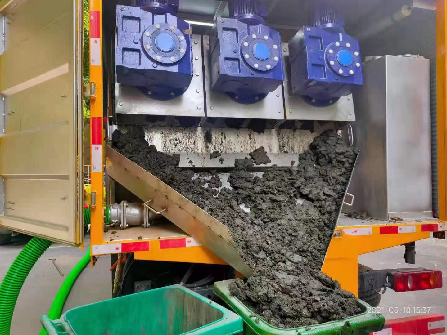 西藏化粪池清掏城市维护站-泥浆净化干湿分离处理